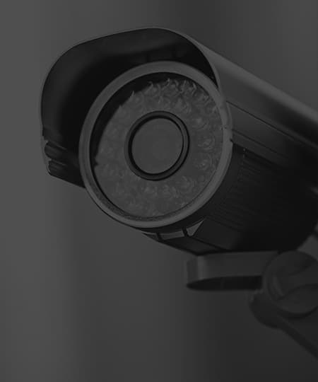 CCTV installation at a guarded site