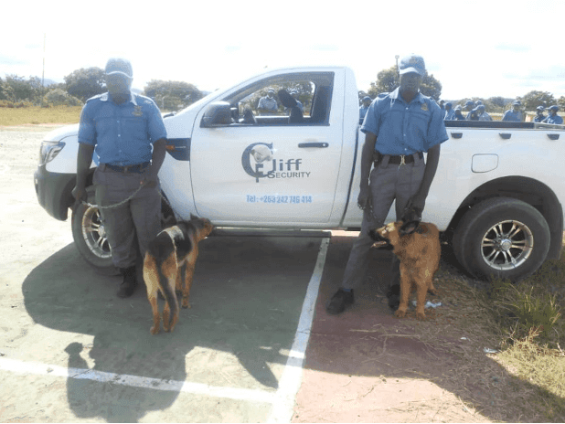 Manned guarding officer